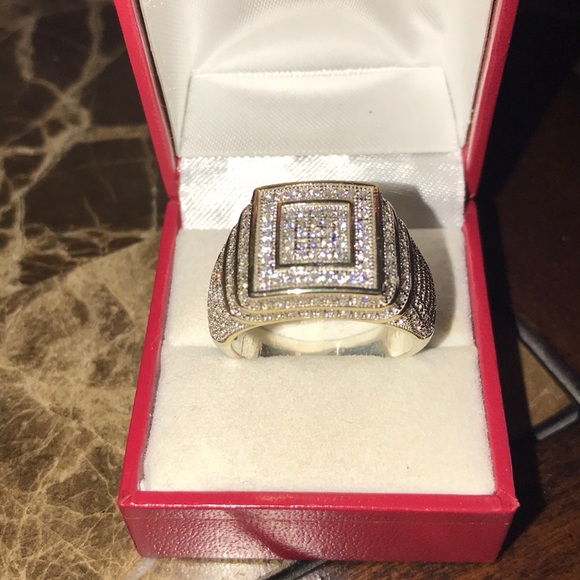 Other - ‼️SOLD‼️ New! Men’s two tone sterling silver ring.
